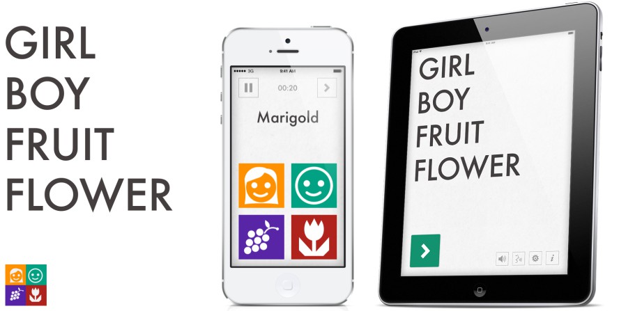 Girl Boy Fruit Flower - Word Game - Who will be the quickest in your family?